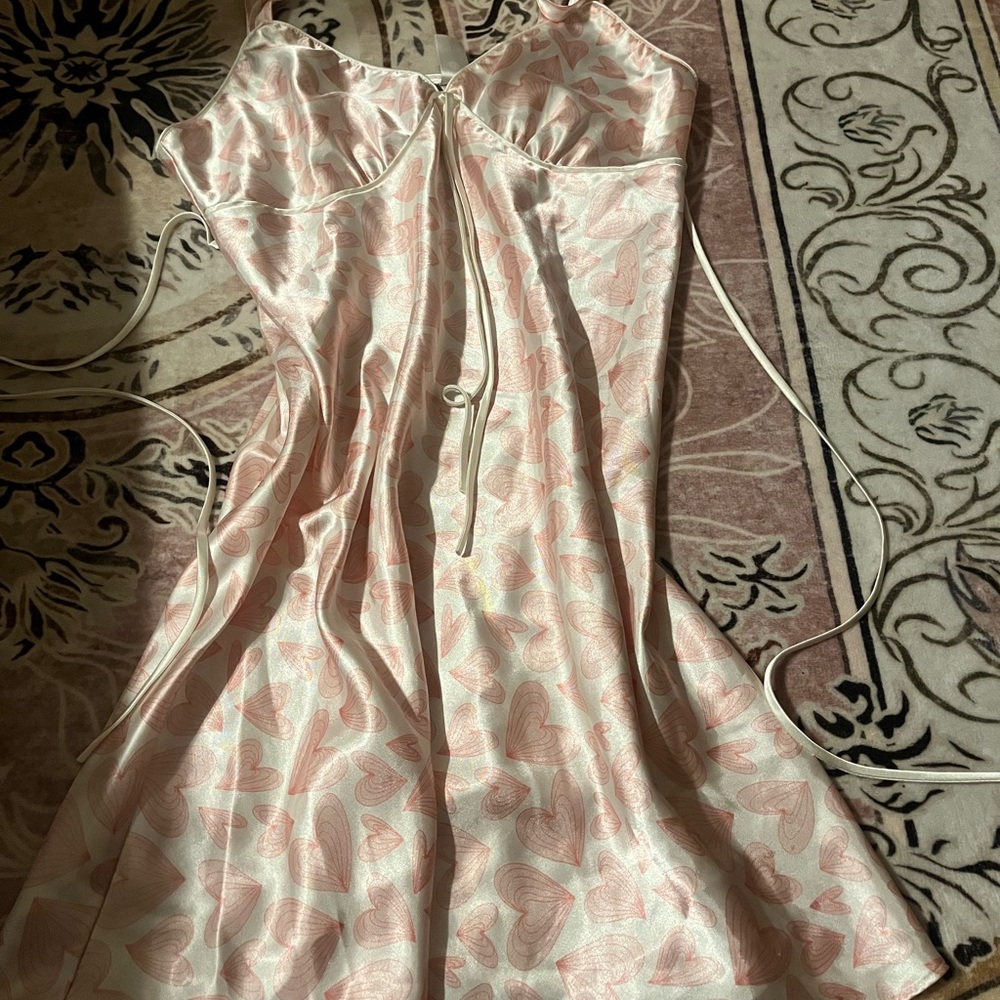 Victoria's Secret Pink Heart Chemise